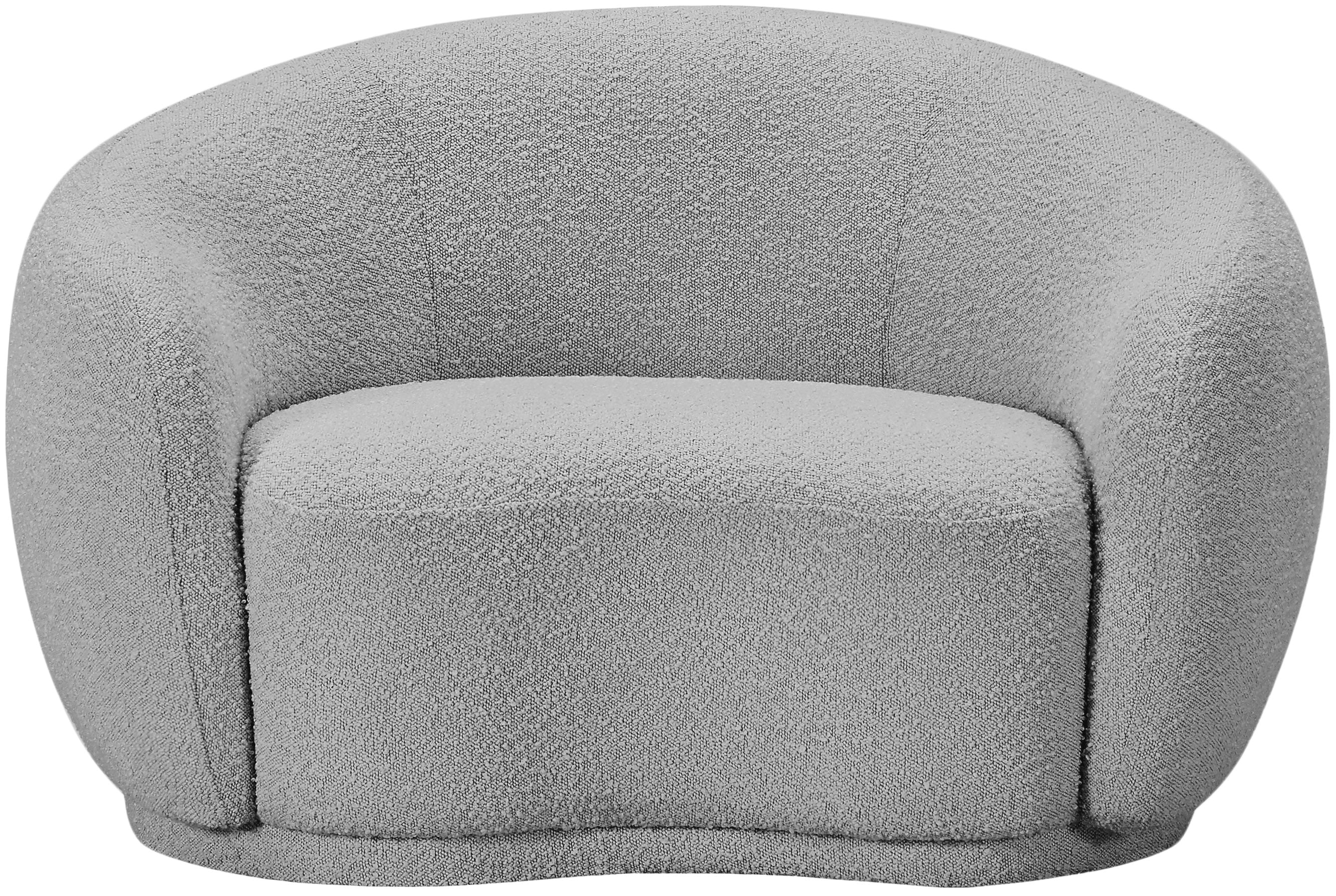 Hyde Boucle Fabric Upholstered Chair - Image 18