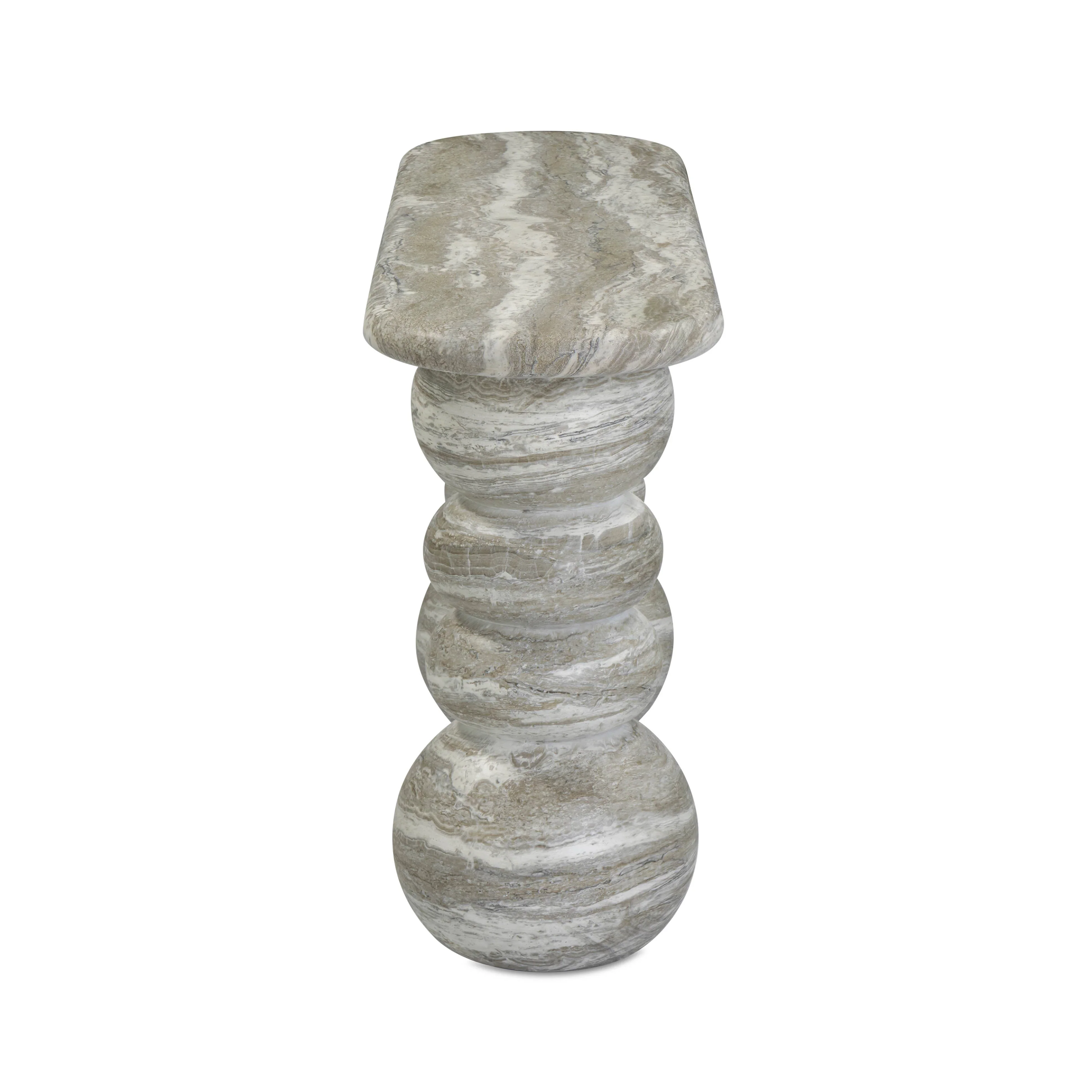Hyre 59" Faux Stone Indoor/Outdoor Concrete Console Table - Image 6