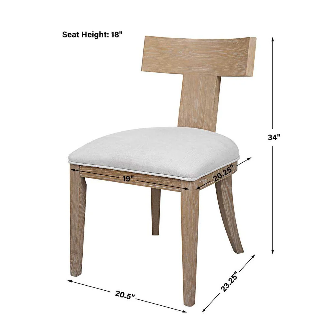 Idris Armless Chair - Image 16