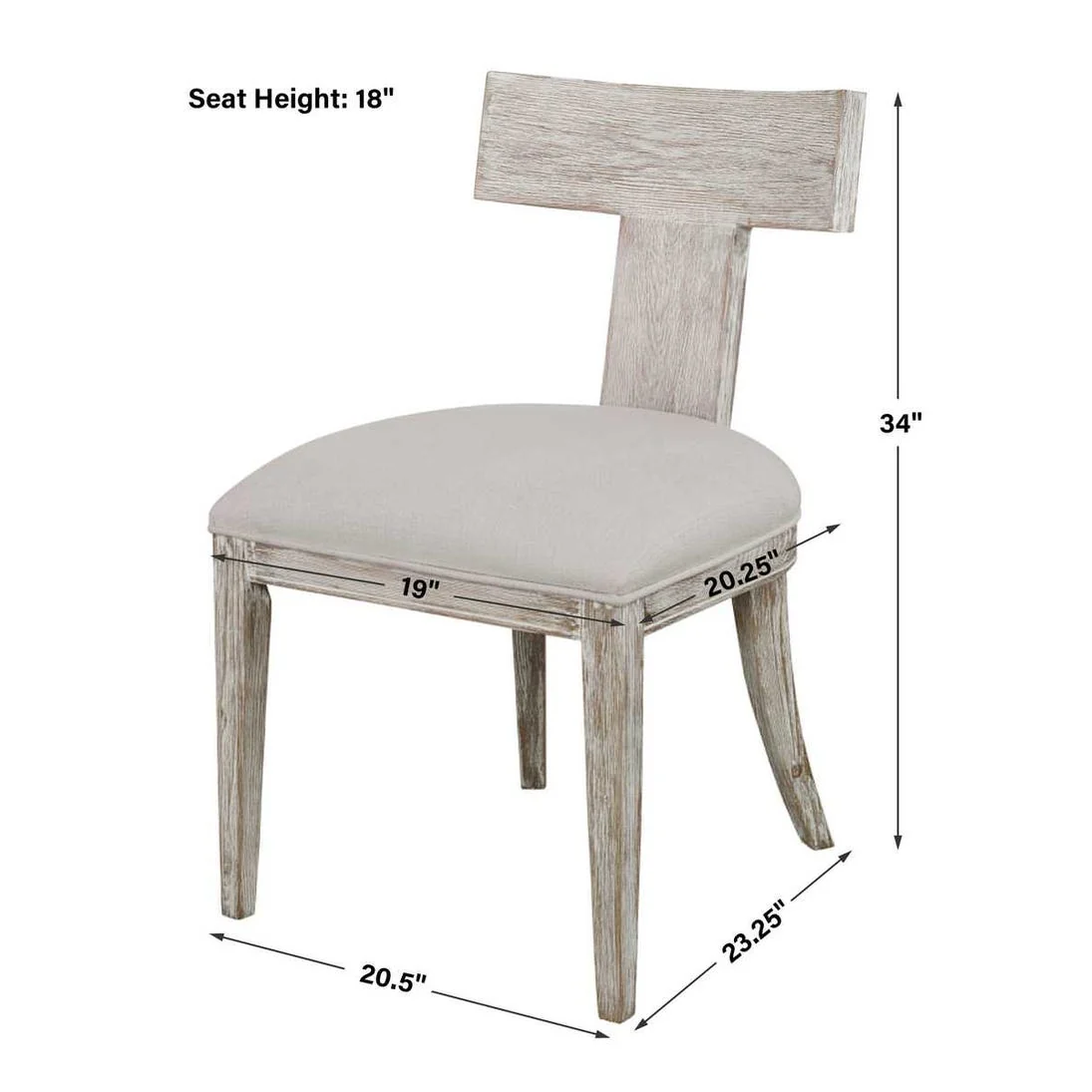 Idris Armless Chair - Image 22