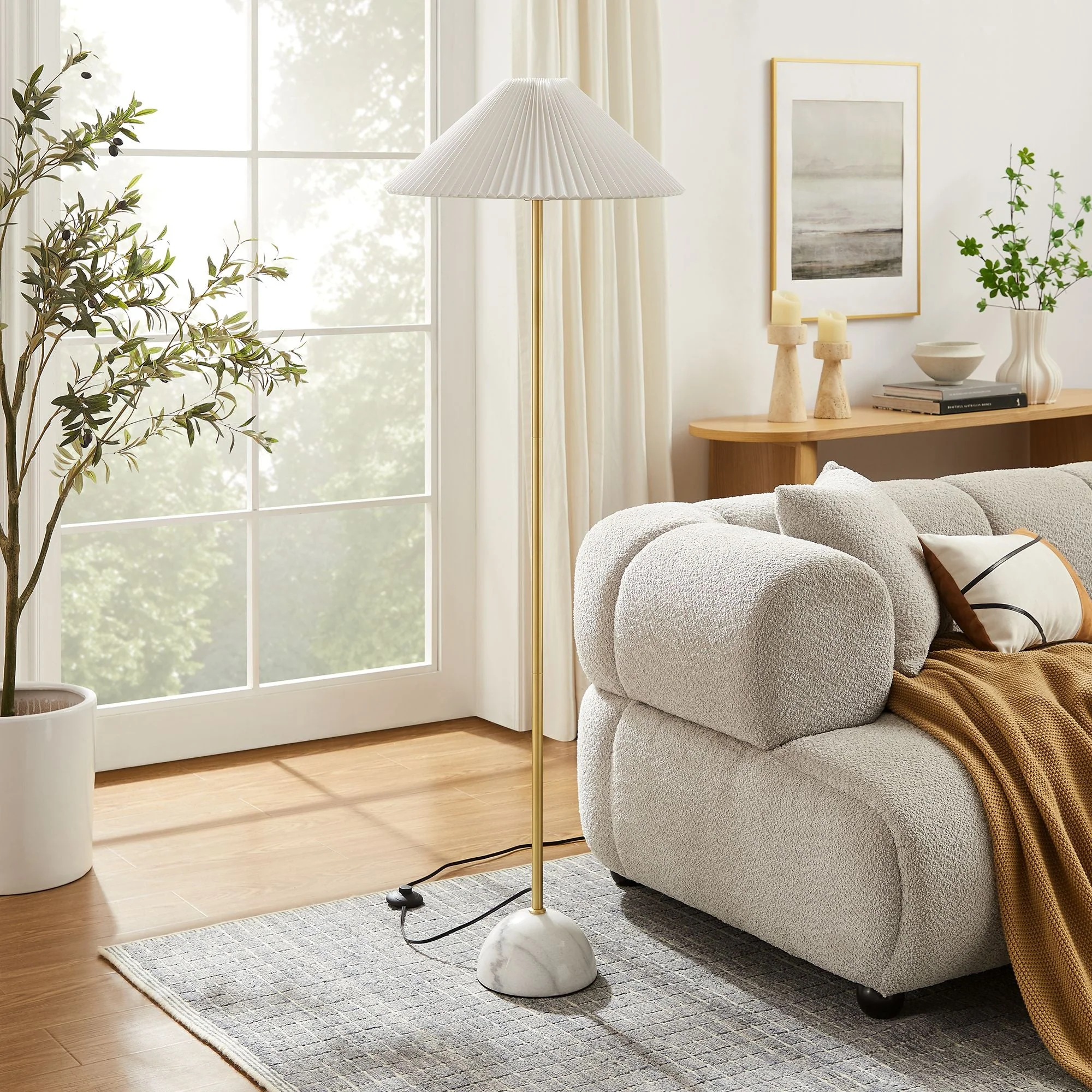 Illusion Marble Dome Floor Lamp - Image 12