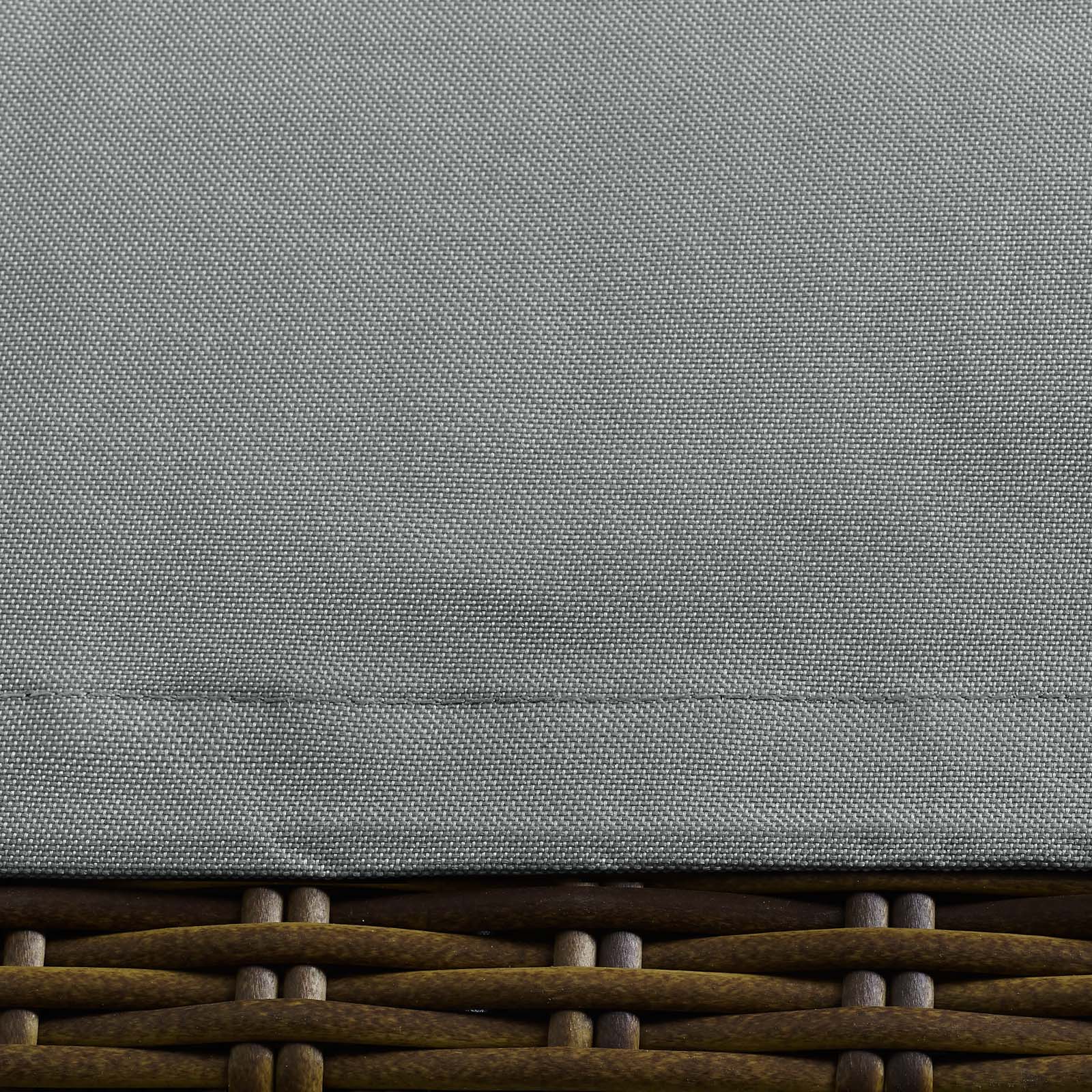 Immerse Convene / Sojourn / Summon Coffee Table Outdoor Patio Furniture Cover in Gray - Image 2