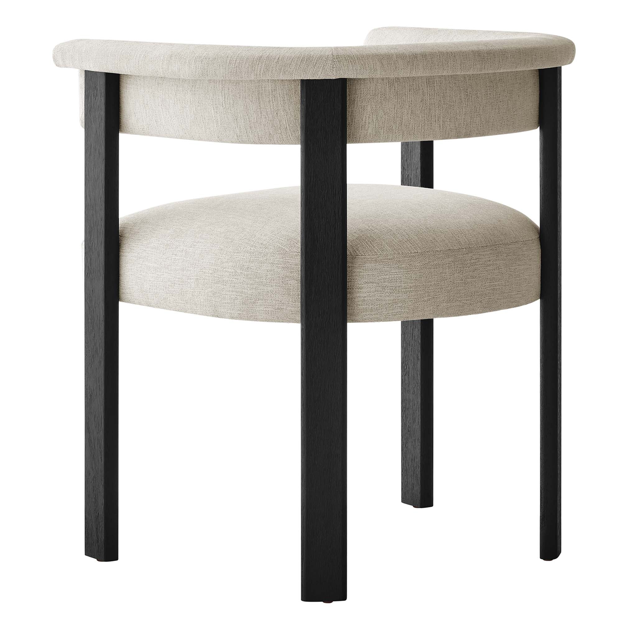 Imogen Fabric Upholstered Barrel Dining Chairs Set of 2 - Image 17