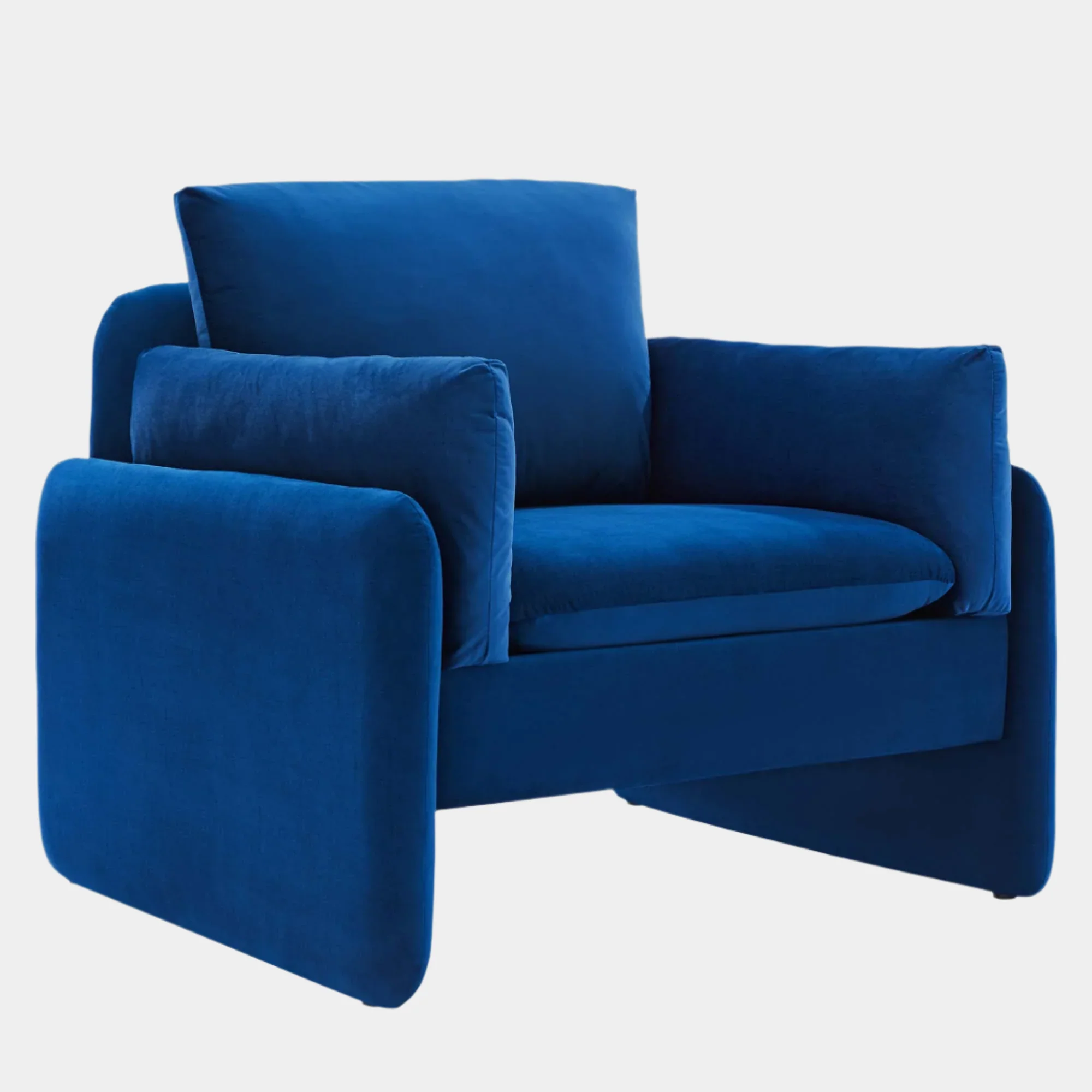 Indicate Performance Velvet Armchair - Image 10
