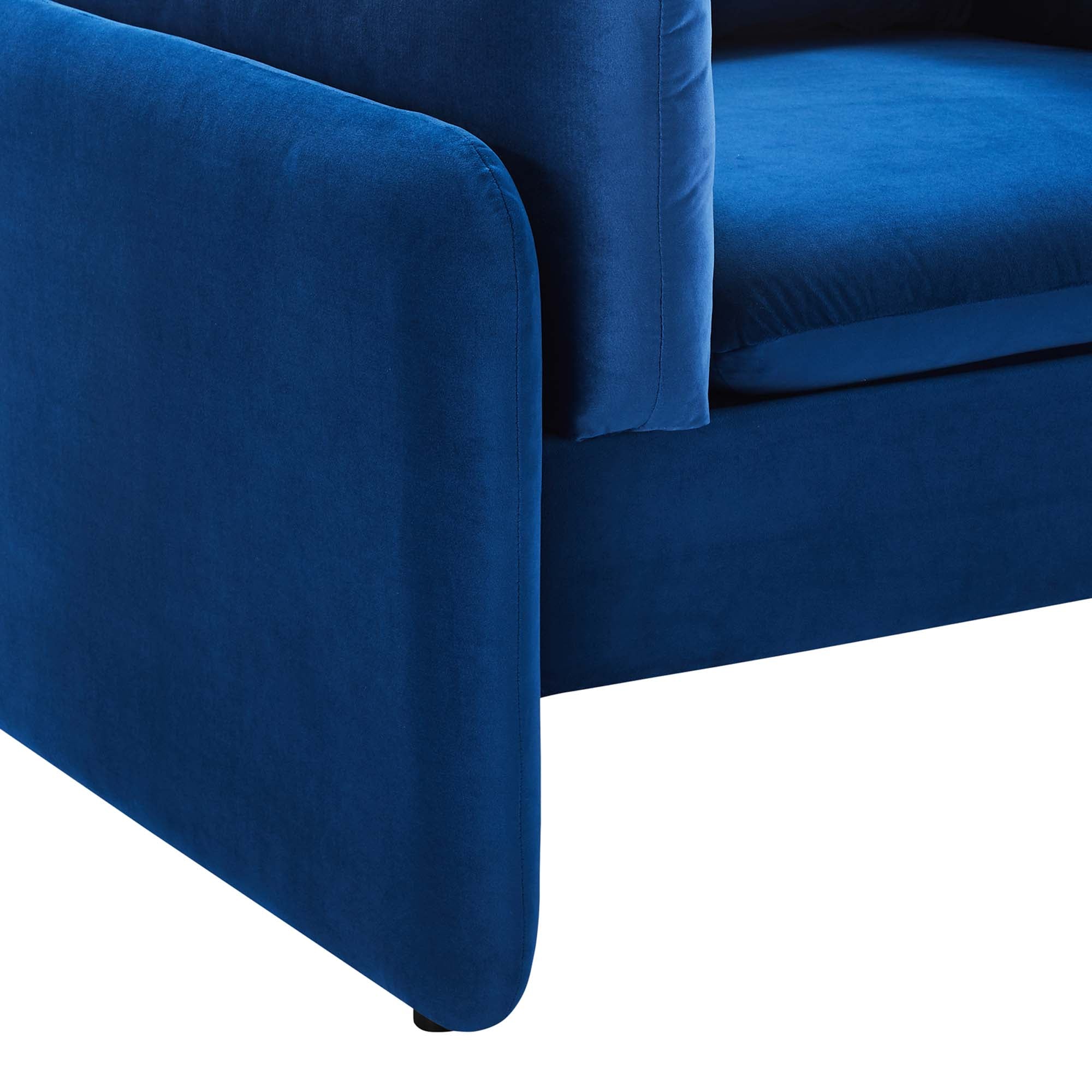 Indicate Performance Velvet Armchair - Image 11