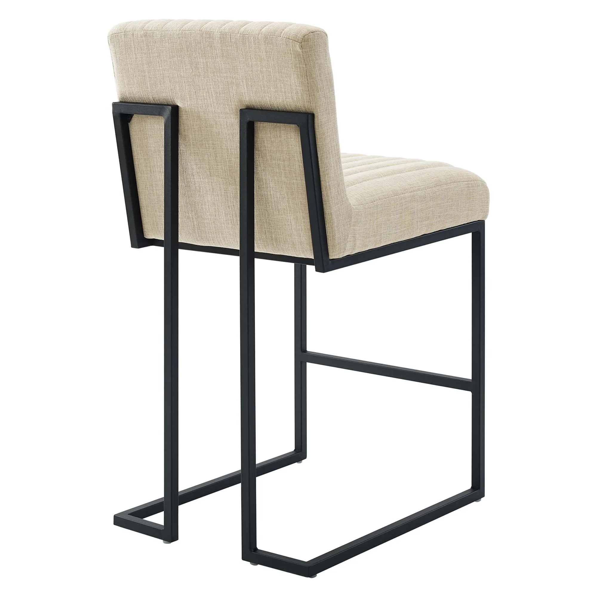 Indulge Channel Tufted Fabric Counter Stool - Image 5