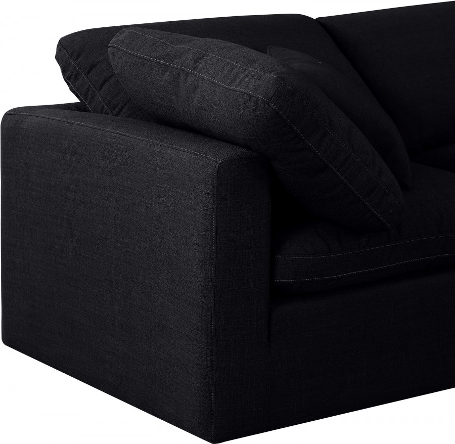 Indulge Linen Textured Fabric Sofa - Image 13