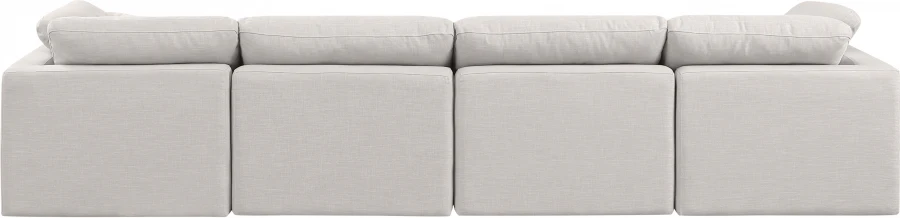Indulge Linen Textured Fabric Sofa - Image 19