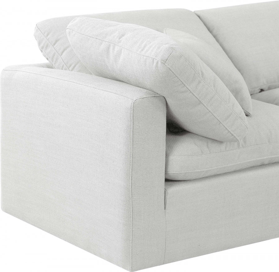 Indulge Linen Textured Fabric Sofa - Image 31