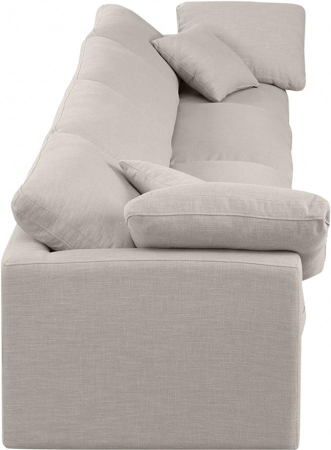 Indulge Linen Textured Fabric Sofa - Image 46
