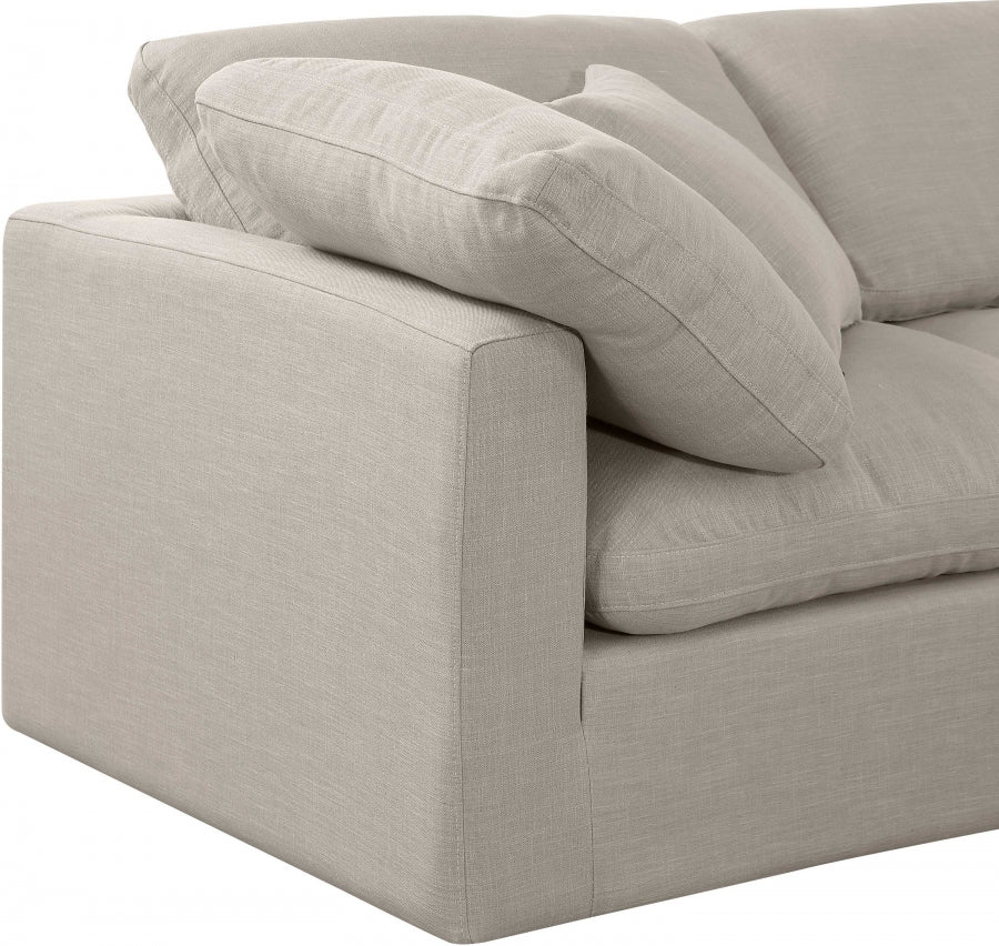 Indulge Linen Textured Fabric Sofa - Image 47