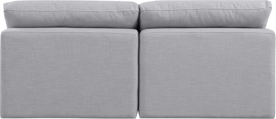 Indulge Linen Textured Fabric Sofa - Image 19