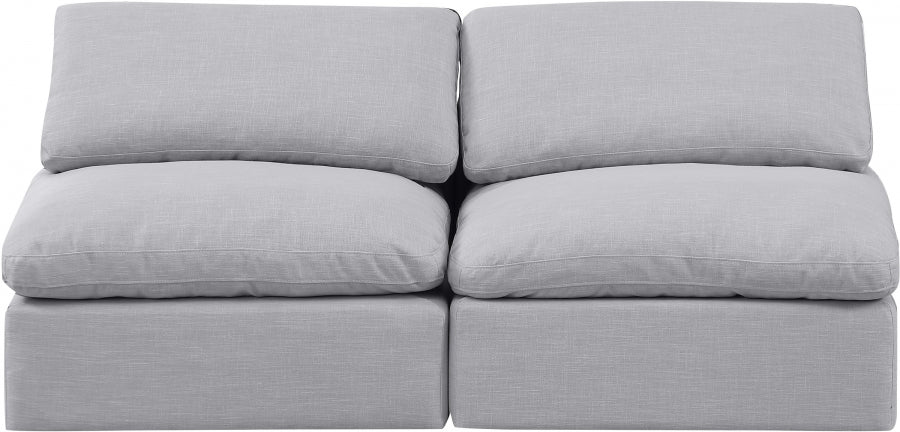 Indulge Linen Textured Fabric Sofa - Image 20