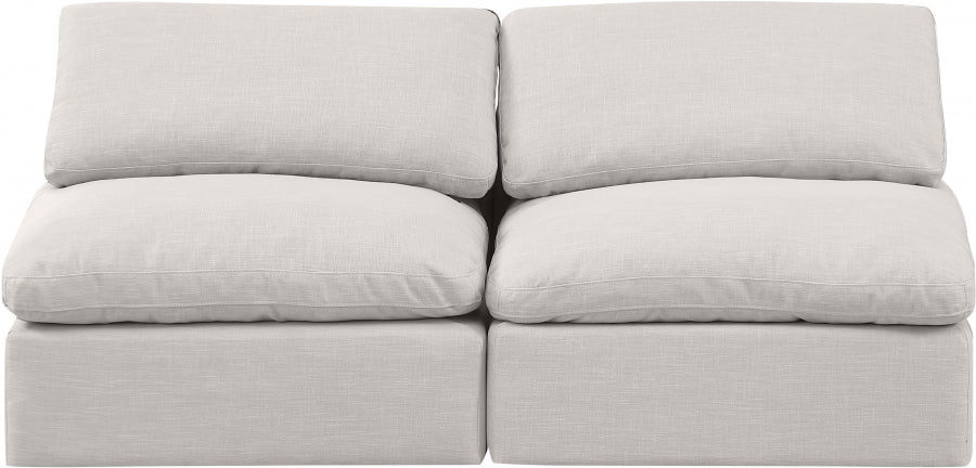 Indulge Linen Textured Fabric Sofa - Image 27