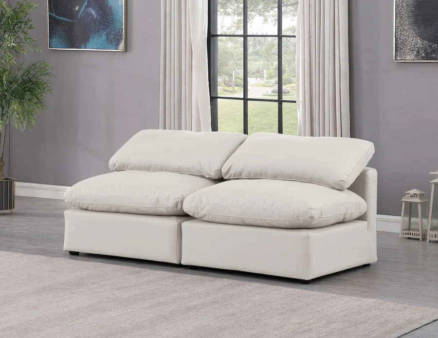 Indulge Vegan Leather Sofa - Image 10