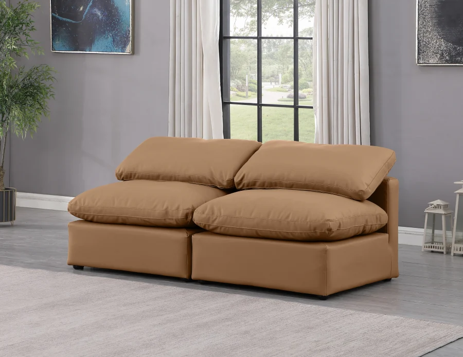 Indulge Vegan Leather Sofa - Image 18
