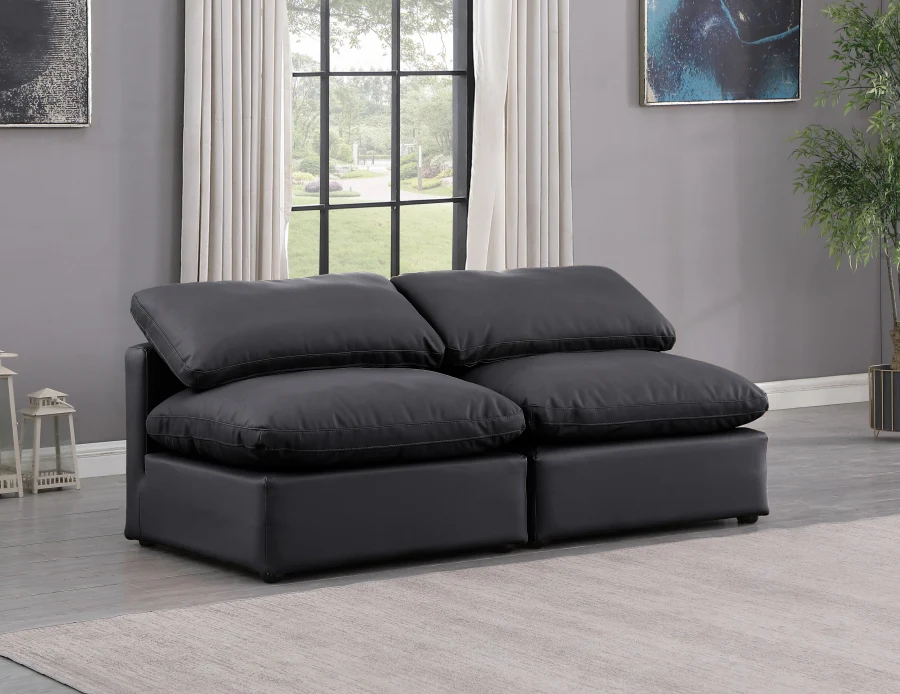 Indulge Vegan Leather Sofa - Image 2