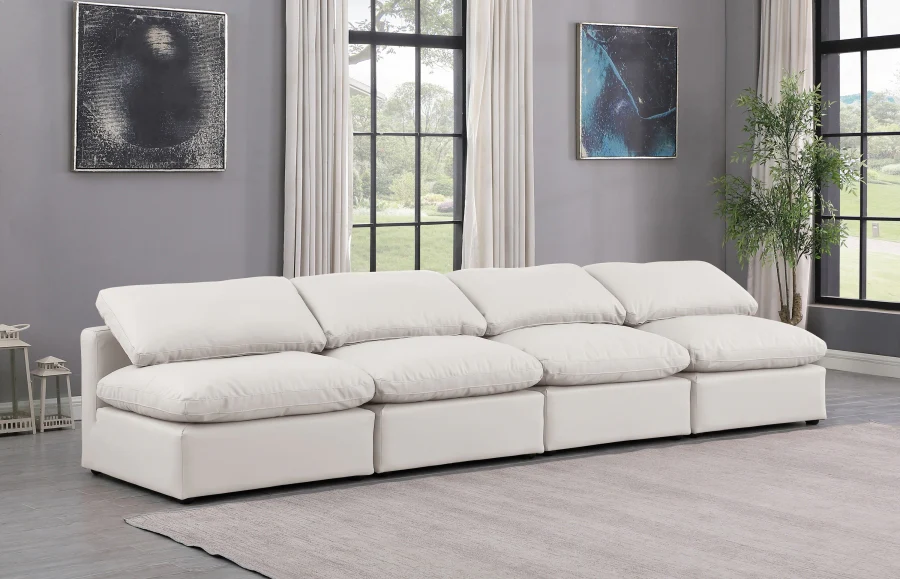 Indulge Vegan Leather Sofa - Image 17