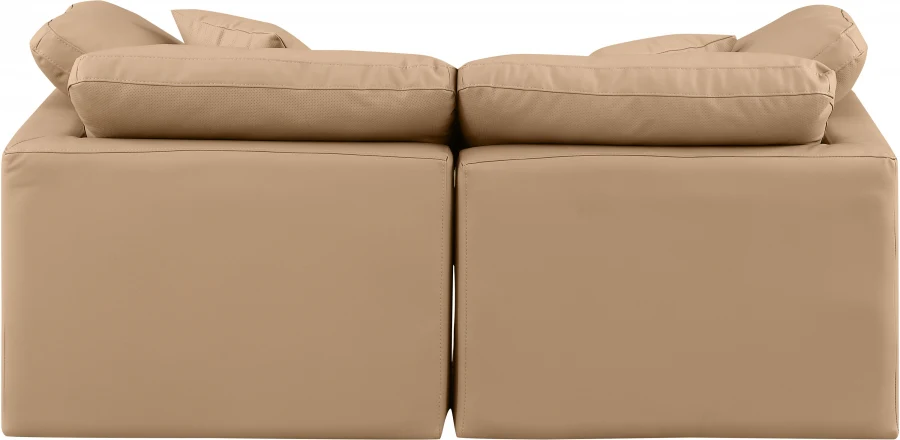 Indulge Vegan Leather Sofa - Image 3