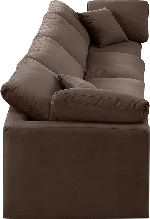 Indulge Velvet Sofa - Image 5