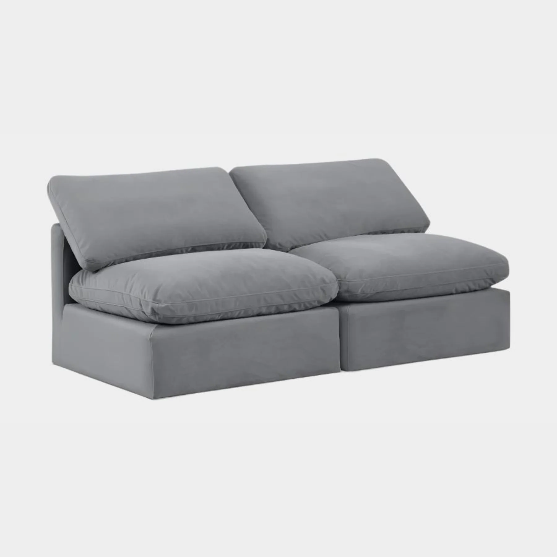 Indulge Velvet Sofa - Image 16