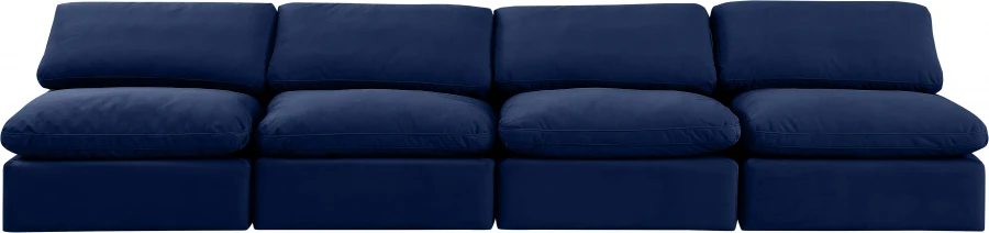 Indulge Velvet Sofa - Image 4