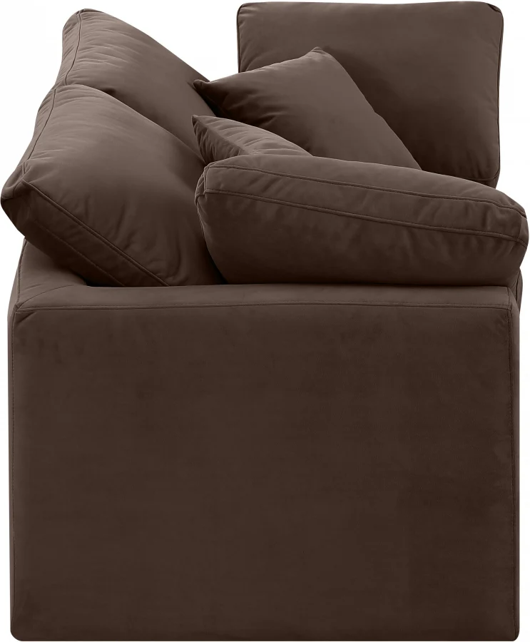 Indulge Velvet Sofa - Image 41