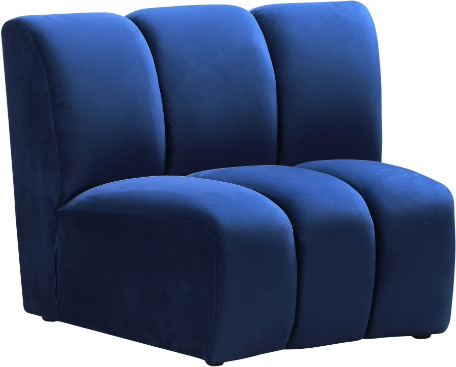 Infinity Velvet Upholstered Modular Chair - Image 26
