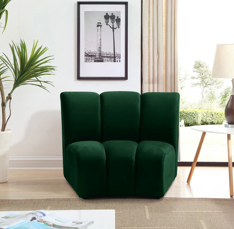 Infinity Velvet Upholstered Modular Chair - Image 33