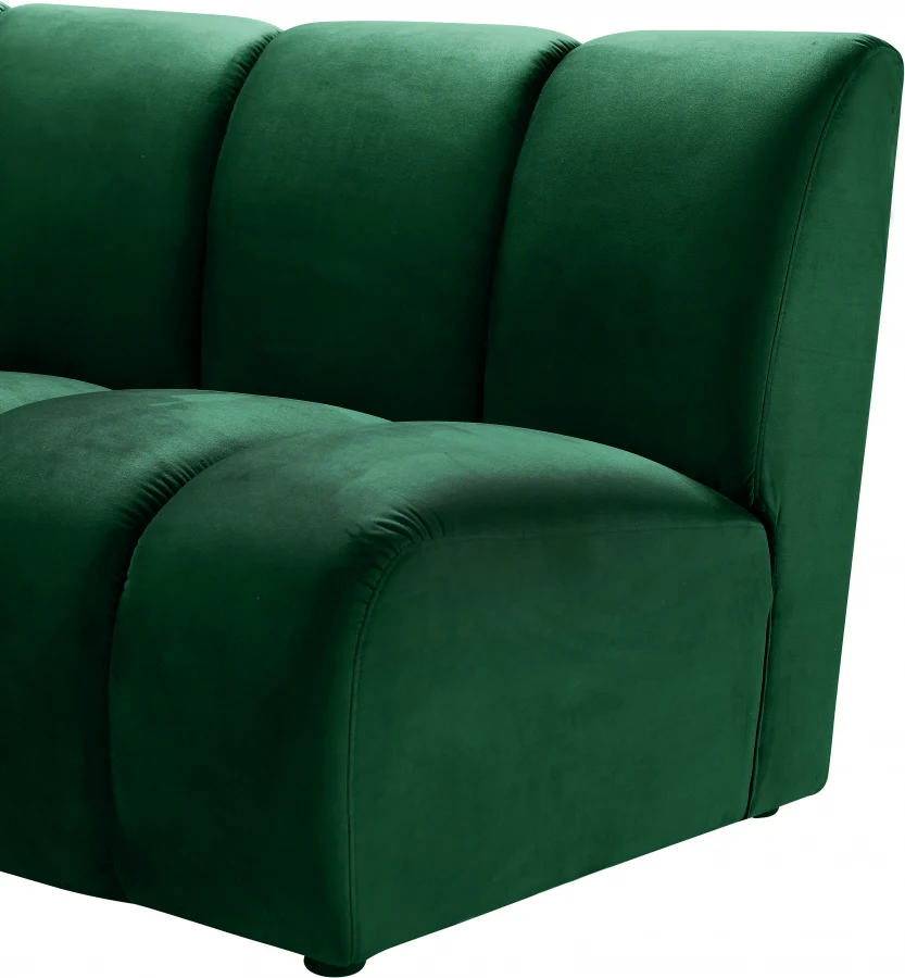 Infinity Velvet Upholstered Modular Chair - Image 36
