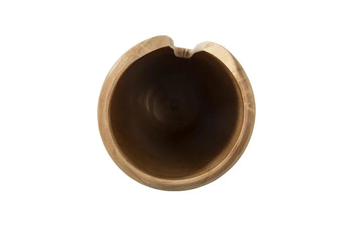 Interval Wood Vase, Natural, Large - Image 4