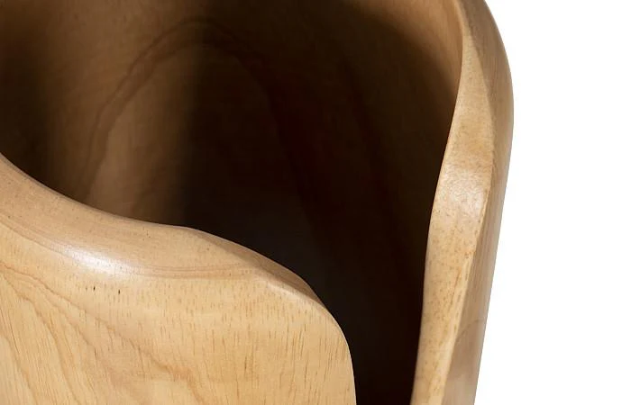 Interval Wood Vase, Natural, Medium - Image 4