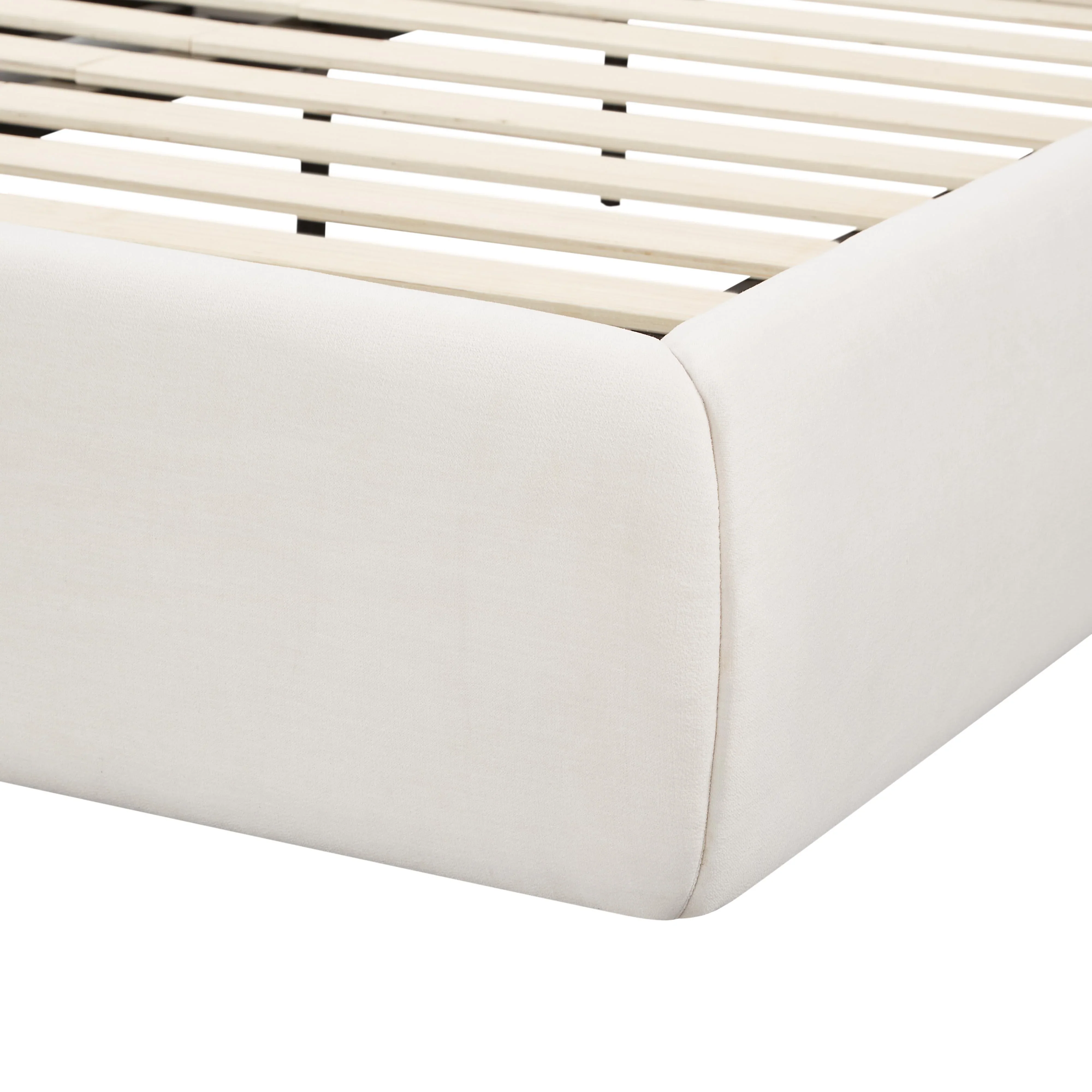 Isla Cream Upcycled Performance Linen Bed - Image 19