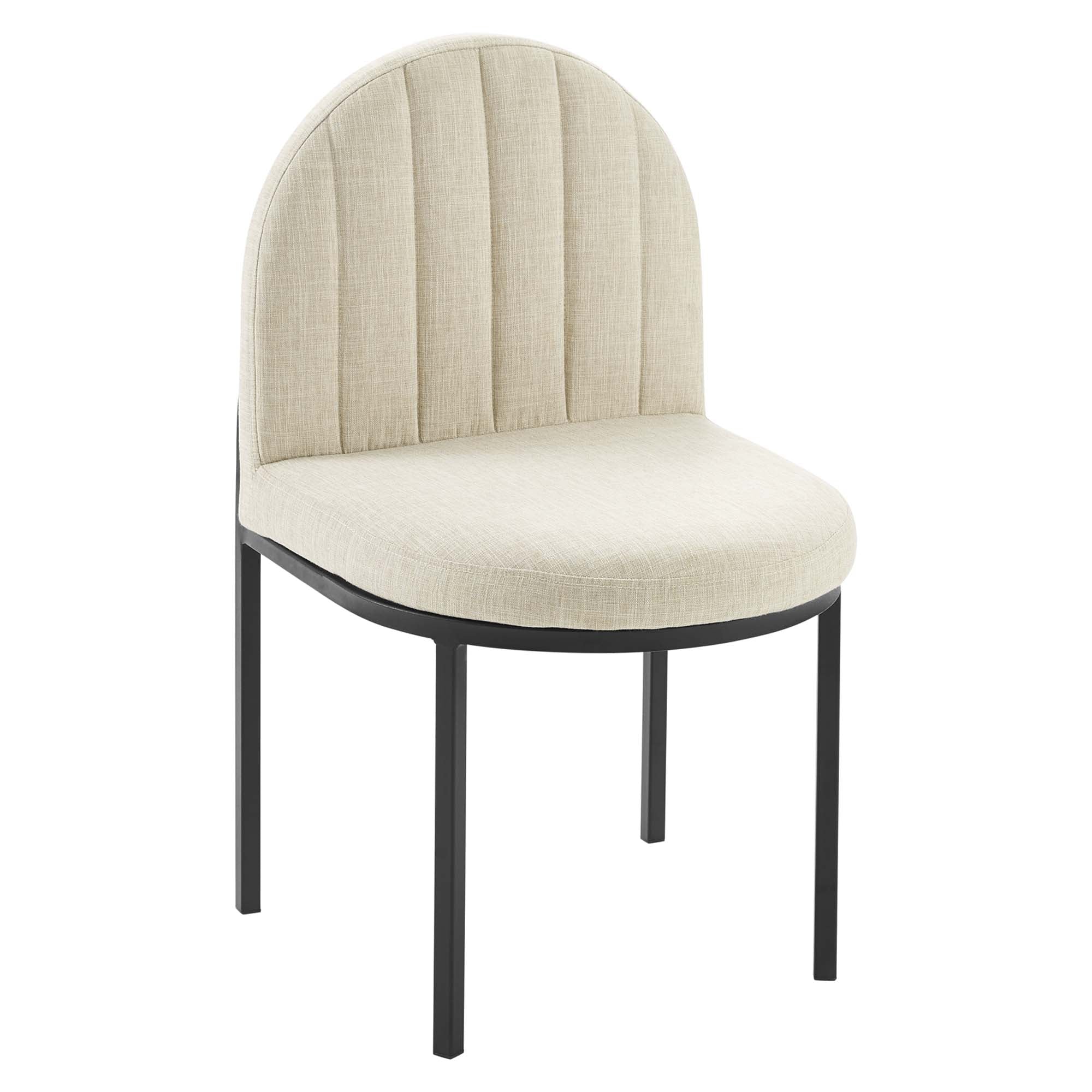Isla Dining Side Chair Upholstered Fabric Set of 2 - Image 2