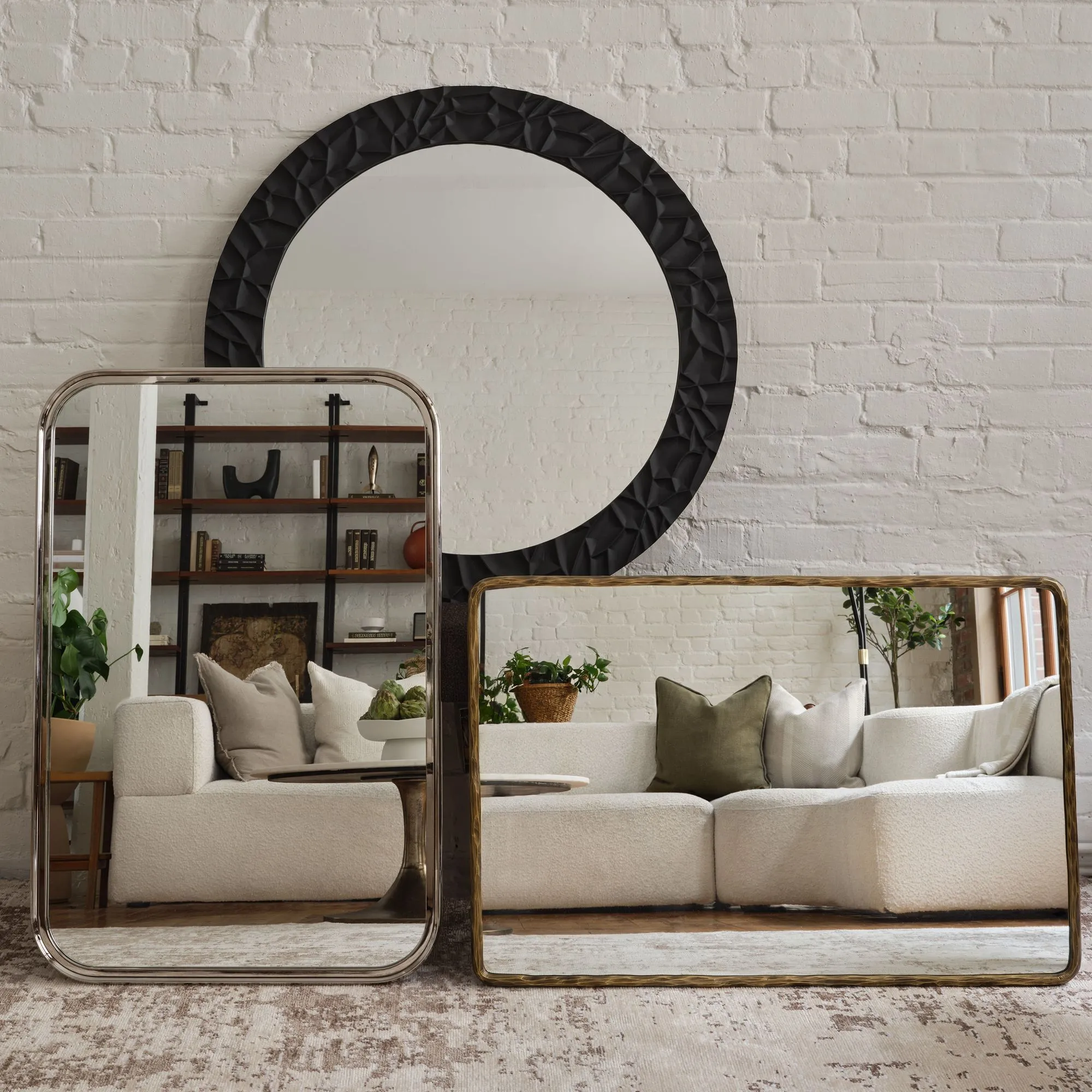 Ivory Wall Mirror - Image 7