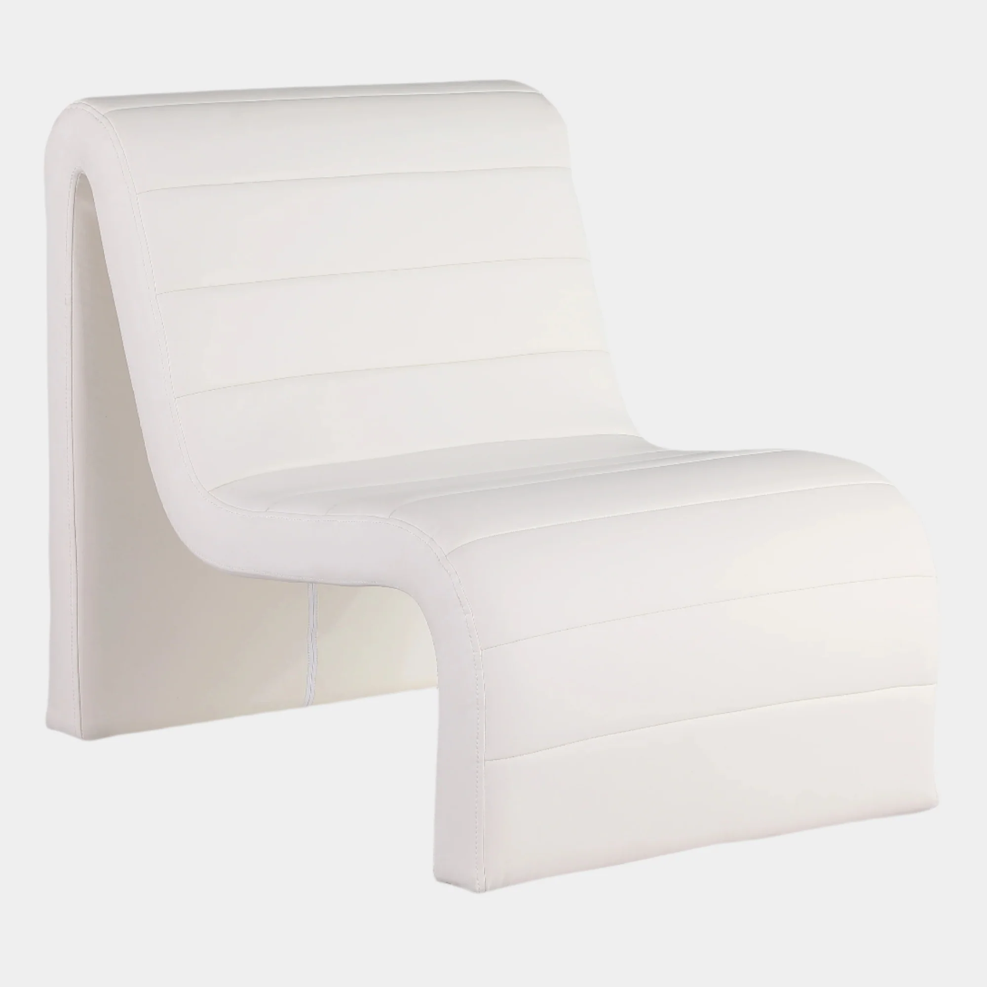 Ivy Vegan Leather Upholstered Accent Chair - Image 11
