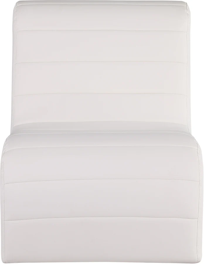 Ivy Vegan Leather Upholstered Accent Chair - Image 12
