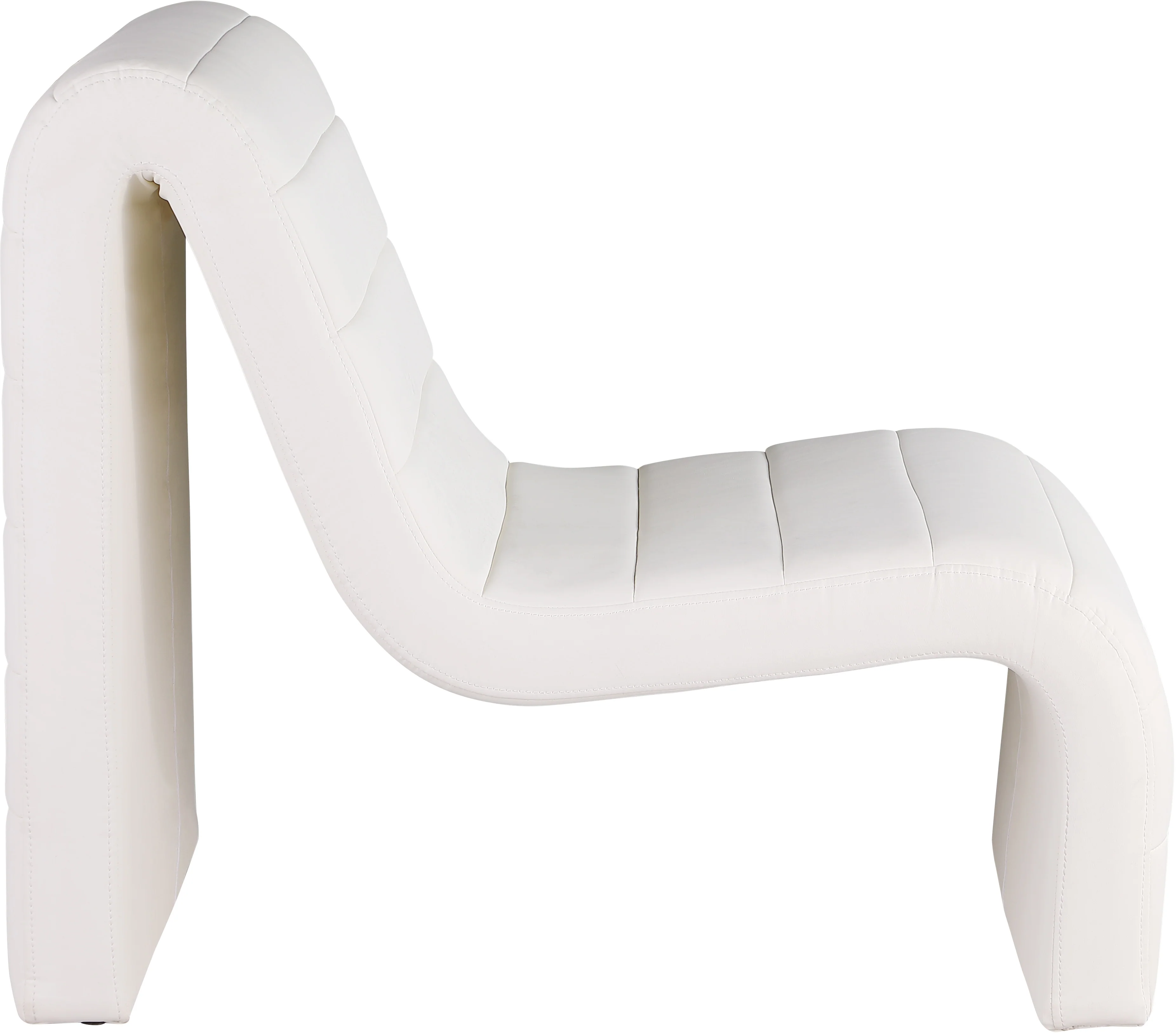 Ivy Vegan Leather Upholstered Accent Chair - Image 13