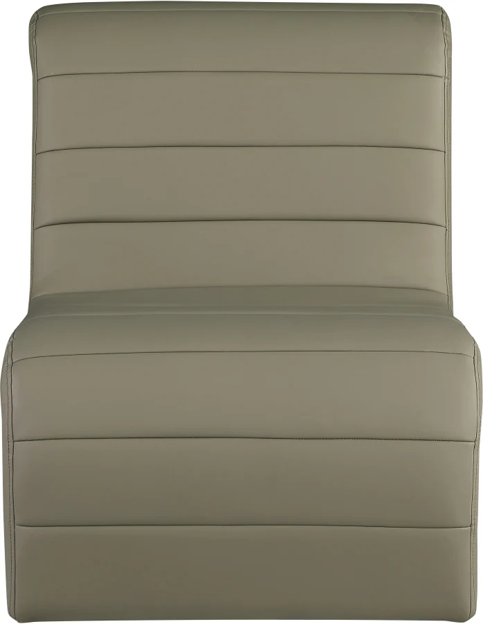 Ivy Vegan Leather Upholstered Accent Chair - Image 21