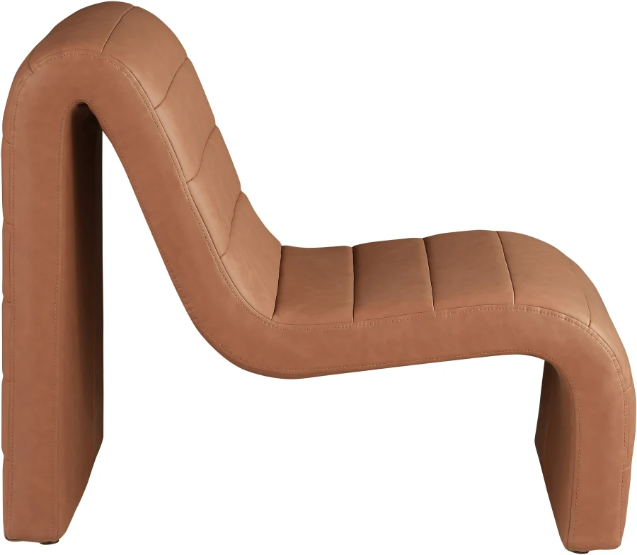 Ivy Vegan Leather Upholstered Accent Chair - Image 28