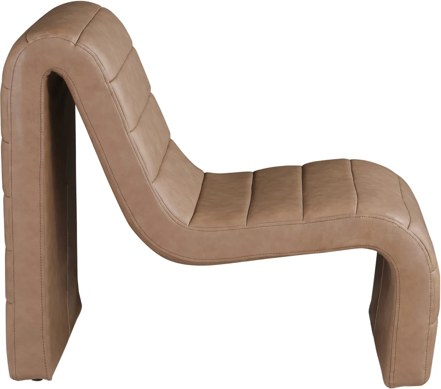 Ivy Vegan Leather Upholstered Accent Chair - Image 37
