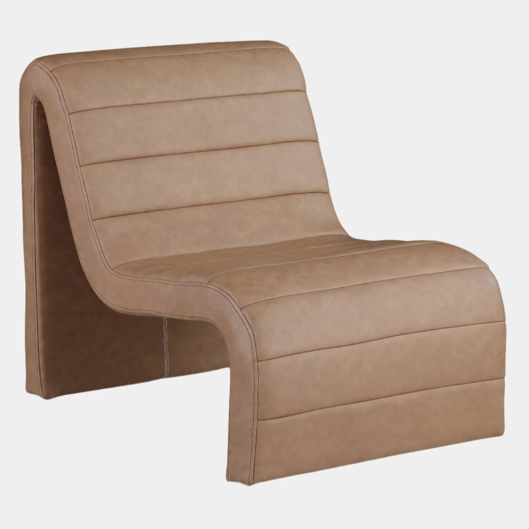 Ivy Vegan Leather Upholstered Accent Chair - Image 38