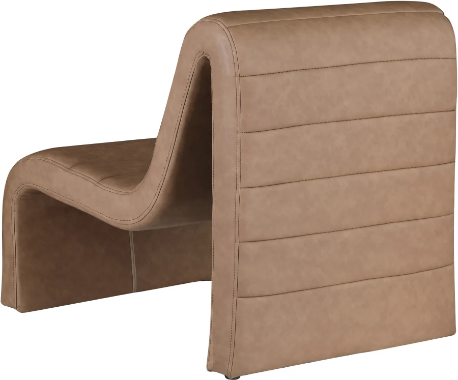 Ivy Vegan Leather Upholstered Accent Chair - Image 40