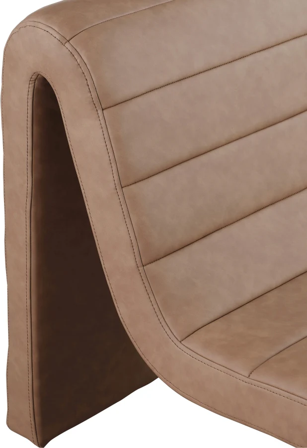 Ivy Vegan Leather Upholstered Accent Chair - Image 41