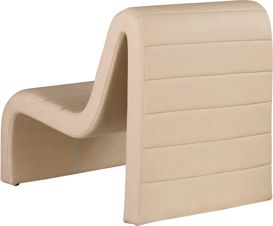 Ivy Vegan Leather Upholstered Accent Chair - Image 49
