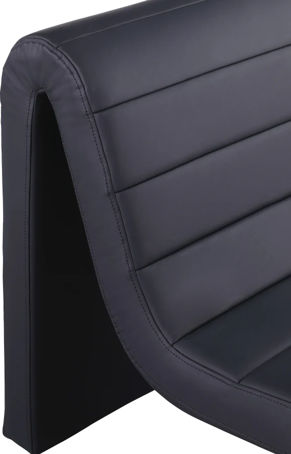 Ivy Vegan Leather Upholstered Accent Chair - Image 7