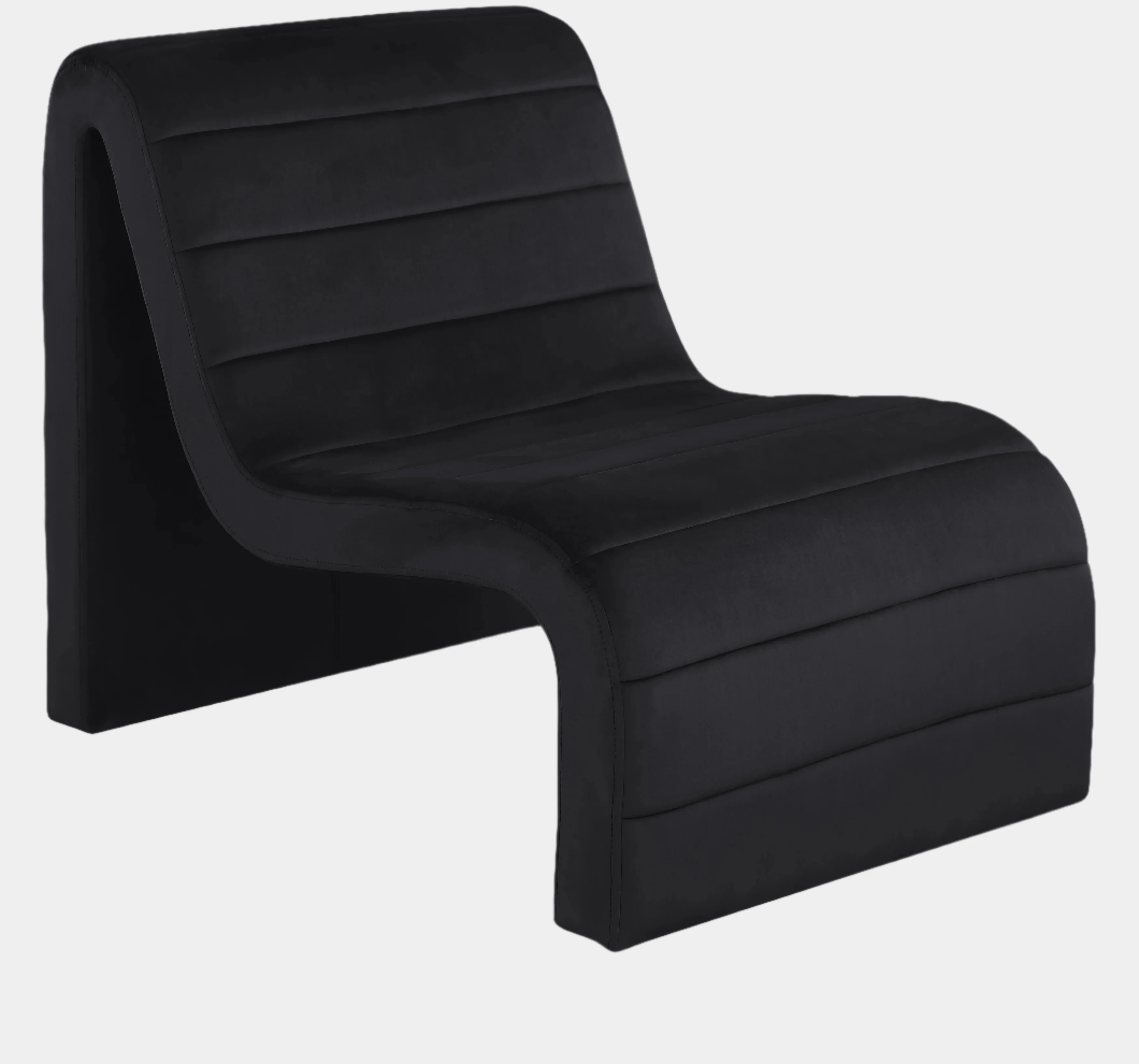 Ivy Velvet Upholstered Accent Chair