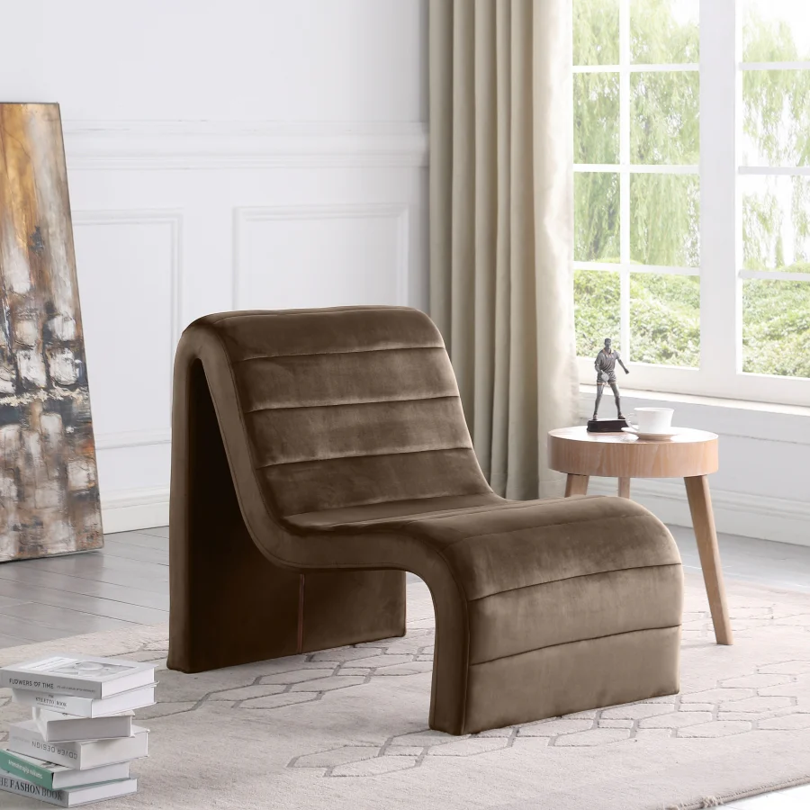 Ivy Velvet Upholstered Accent Chair - Image 29