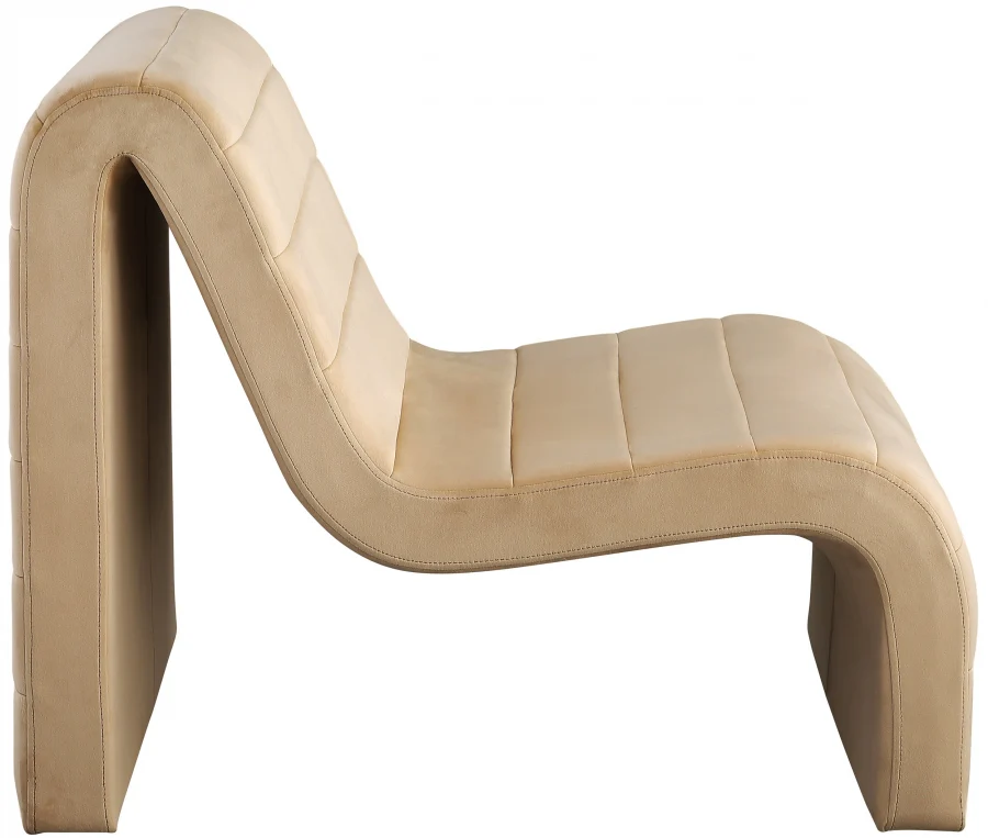 Ivy Velvet Upholstered Accent Chair - Image 42