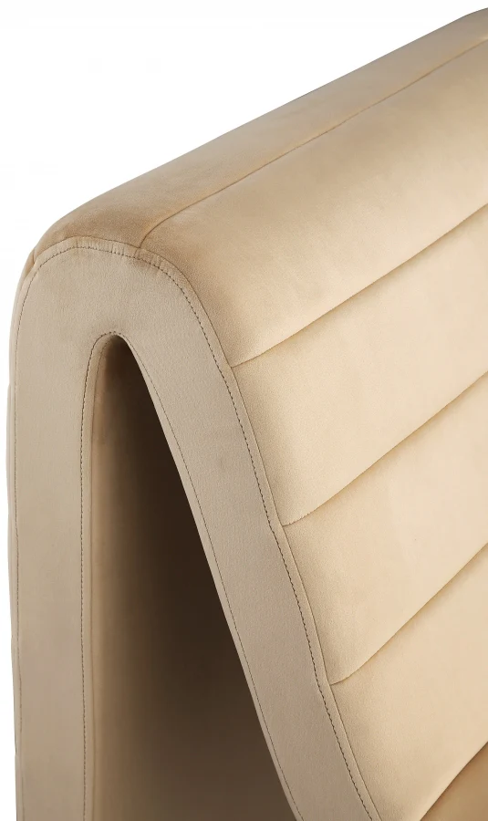 Ivy Velvet Upholstered Accent Chair - Image 43